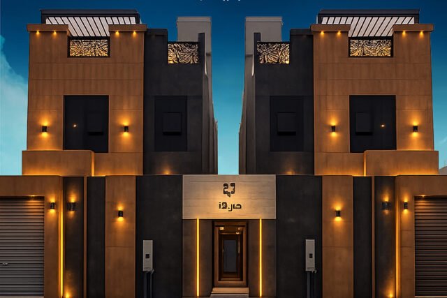 مشروع رقم 777 فيلا دورين وملحق منفصلة دبل هايت وإسكاي لايت  بمدينة مكة ولي العهد 4