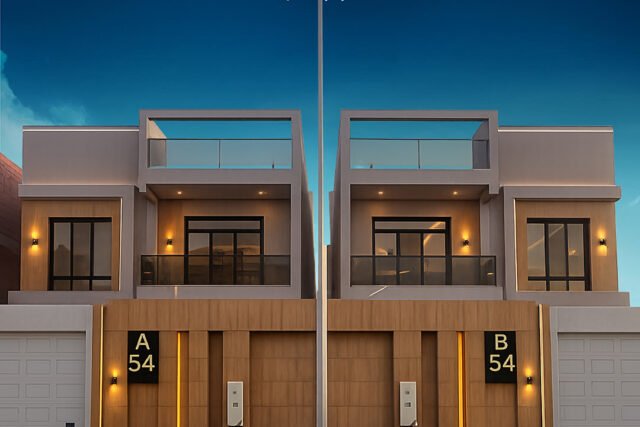 مشروع رقم 860 فيلا دورين وملحق منفصلة ركنية بمدينة مكة ولي العهد 3