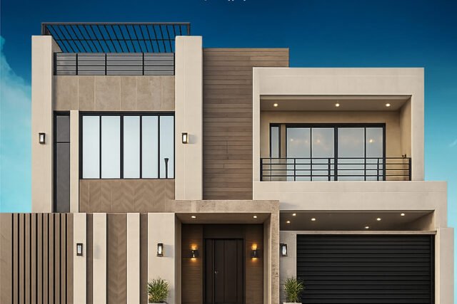 مشروع رقم 869 فيلا دورين وملحق منفصلة بمدينة مكة ولي العهد 1